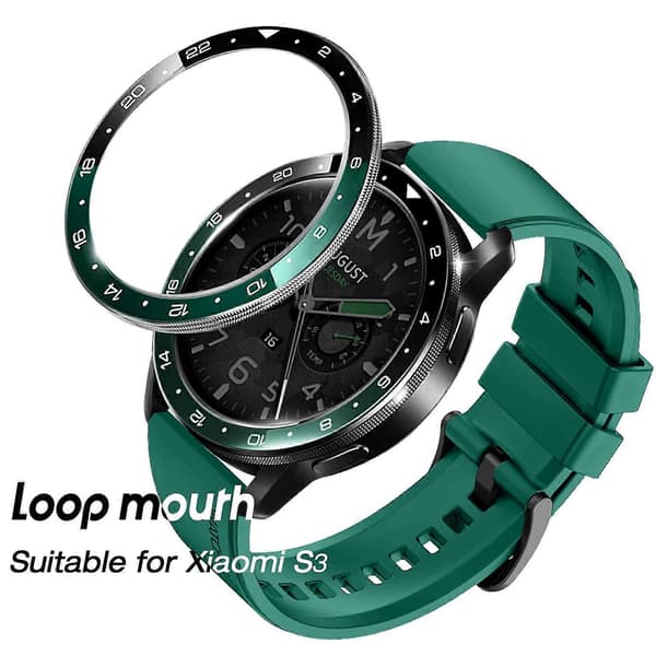 För Xiaomi Watch S4 S3 Metall Klockram Smartwatch Tillbehör Two Timer