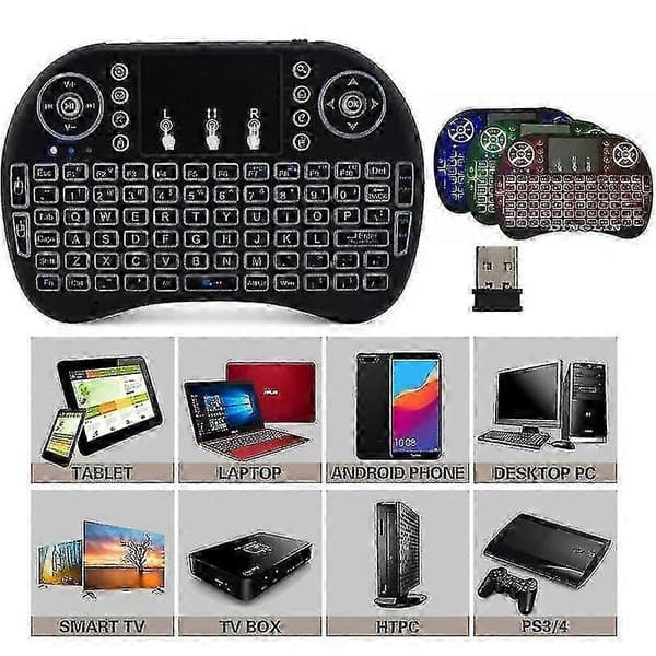 Wireless Mouse Wireless Keyboard I8 Backlit Touchpad Projector 2.4GHz Remote Control Keyboard