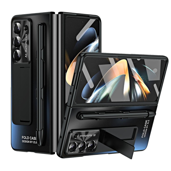 Galaxy Z Fold 5 Case With S Pen And S Pen Slot, Built-in Screen Protector And Kickstand For Samsung Galaxy Z Fold 5 Case