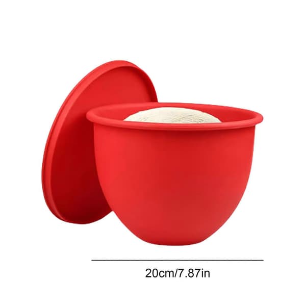 Silikoneforing med låg Silikoneskålsforing Mikser Tilbehør til Kitchen Aid Tilt-Head 5 Qt Mikser Tilbehør White