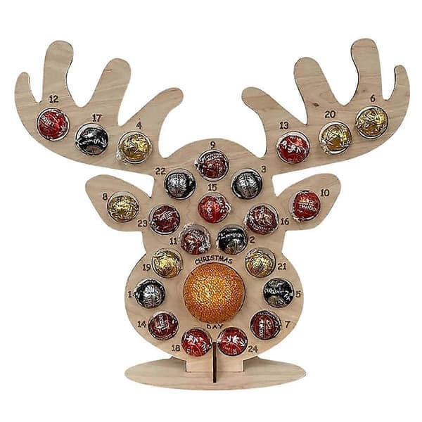 Adventskalender i tre juletrenedtelling B