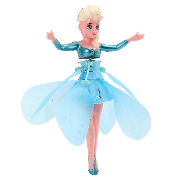 Flying Fairy Princess Toy Smart Induktion Abs 120mah Sky Dancers Docka För barn Flickor Utomhuslek