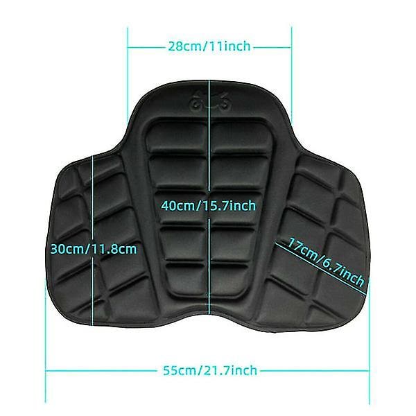 Motorcykel 3d Air Comfort Gel Sitsdyna