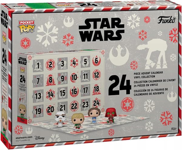 STAR WARS ADVENT CALENDAR – DARTH VADER SAMLEFIGURER – GAVE