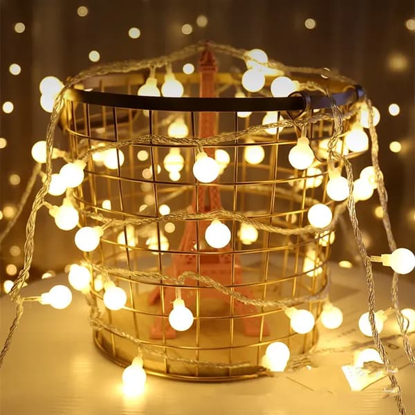 Silikon-fe-lys til julepynt Stjerne Colo Star Color 3 m 20lights 3 battery packs