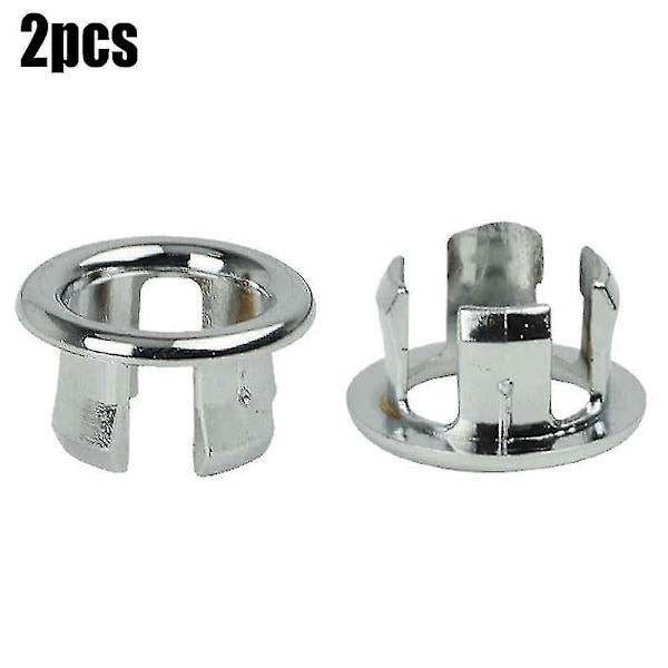 Badrumsvask Overflow Ring Avloppshålslock Reservdel A 2PCS
