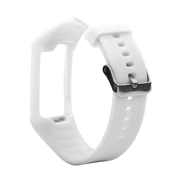 Korvaava Polar A360 A370 älykellon ranneke white
