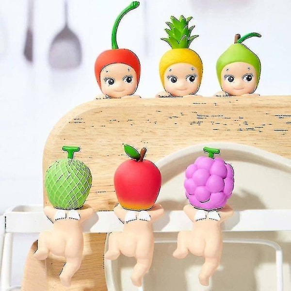 Kawaii Sonny Angel Hippers Harvest Dolls Kewpie Cute Mini Collectible Doll