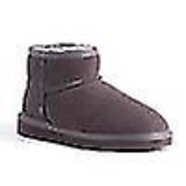 Aus Wooli Australia Vattentäta Unisex Äkta Aussie Fårskinniga Ankle Boots Grey 39