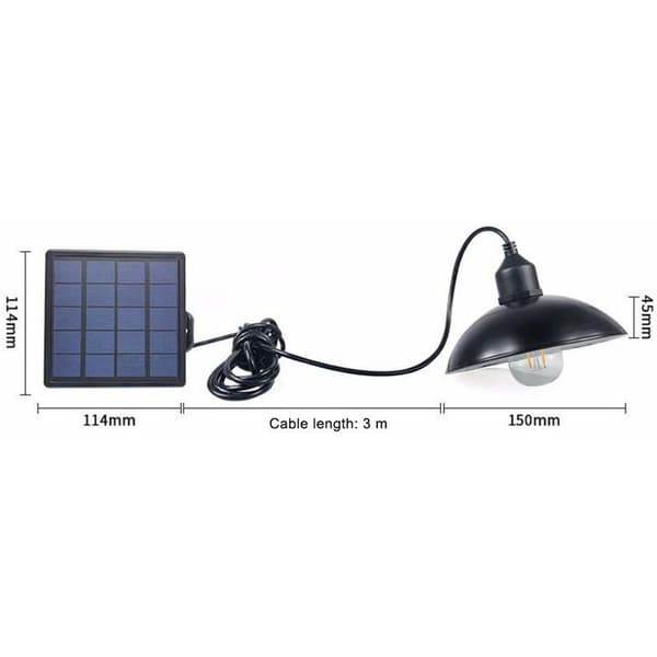 Solar Crown Utendørs Gård Korridor Hage Solcelle LED Vanntett Lys, Kronestil
