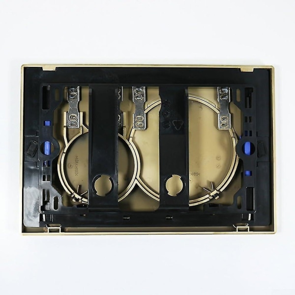 Geberit Sigma01 Chrome Dual Flush Plate För Cistern Perfekt För Badrumsrenovering Guld & Matt Guld