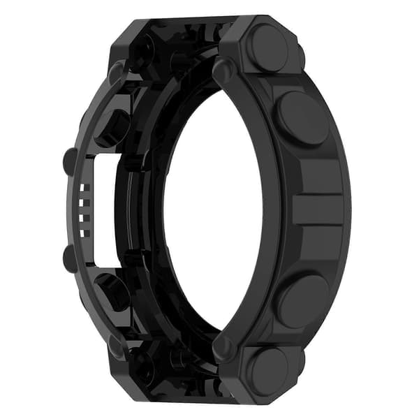 Kompatibel med Amazfit T-Rex 2 Armor Hollow TPU klockfodral Black