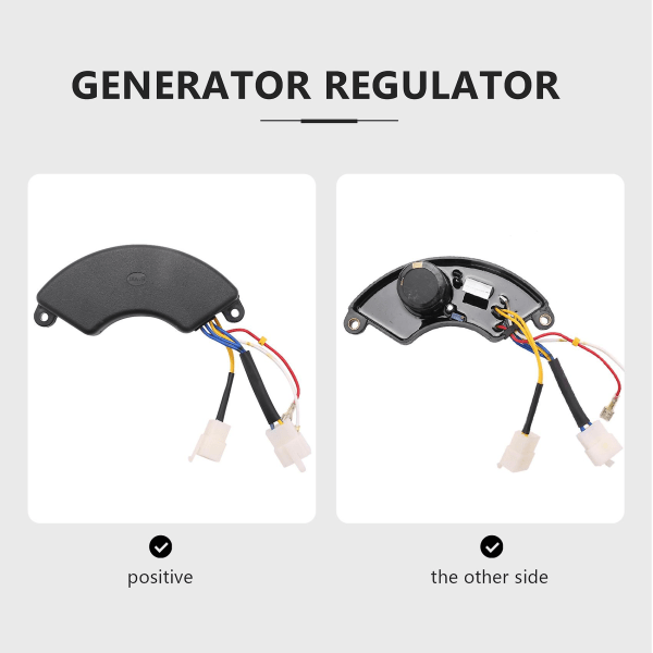 5kW 6,5kW 8kW Trefas Bensindriven Generator AVR Universal Automatisk Spänningsregulator Stabilisator