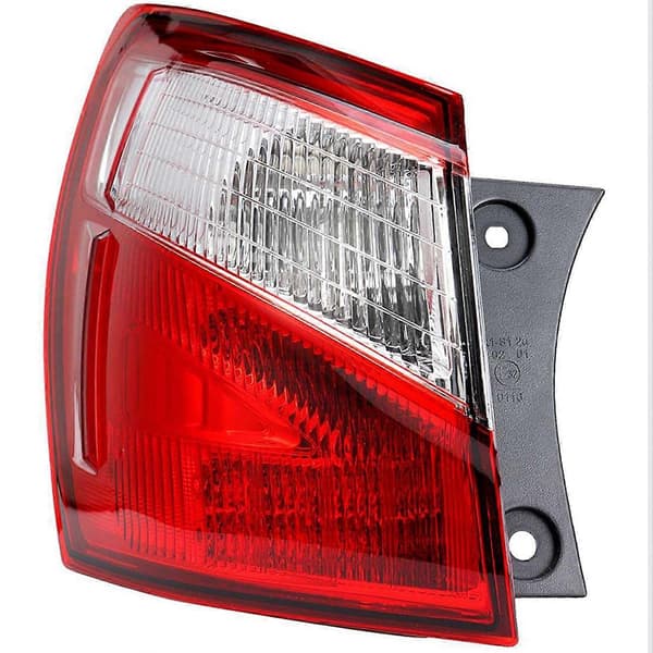 Bil LED Baglygte Ydre Venstre Side Til Nissan Qashqai 2010 2011 2012 2013 2014 EU Version Red