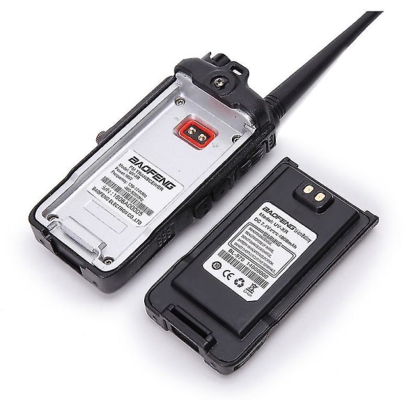 Baofeng Uv-xr Ip67 Vanntett Dobbelbånds Ham Radio Uvxr 4800mah 10w Kraftig Walkie Talkie 10km Lang Rekkevidde Toveis Håndholdt Radio add longer antenna