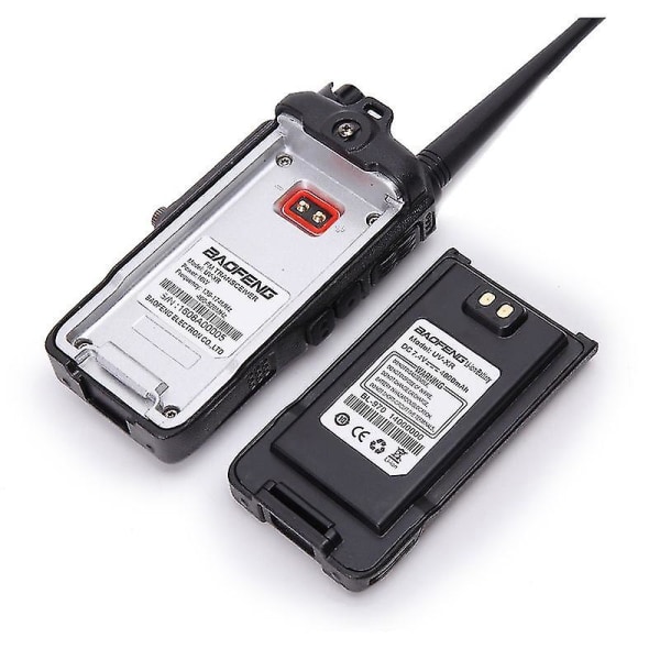 Baofeng UV-XR IP67 Vattentät Dubbelbands Amatörradio UVXR 4800mah 10W Kraftfull Walkie Talkie 10km Lång Räckvidd Tvåvägs Handhållen Radio Add headset