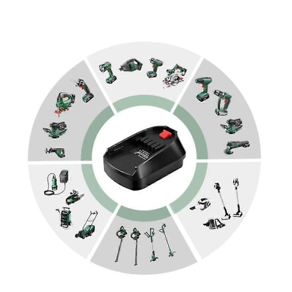 Adapterkonverterare BOSB18C för 18V Li-ion batteri BAT618 på Hemma Lithium Elektriska Verktyg R