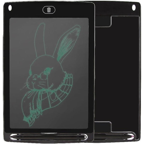LCD-skrivebrett, 8,5-tommers digital tegneblokk Papirløs notatavle Bærbar Slitesterk Doodle-tavle for barn og voksne