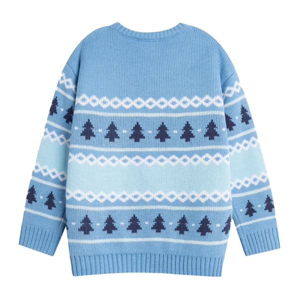 Bluey Julegenser med figurer for gutter, 2-3 år, Lyseblå Light Blue 2-3 Years