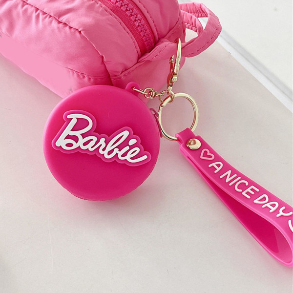 2023 Barbie-lompakko Barbie-elokuvalompakko Kawaii Pink Girls Kids Kolikkokukkaro Avaimenperä Sarjakuvalaukkukotelo Case Lahjat