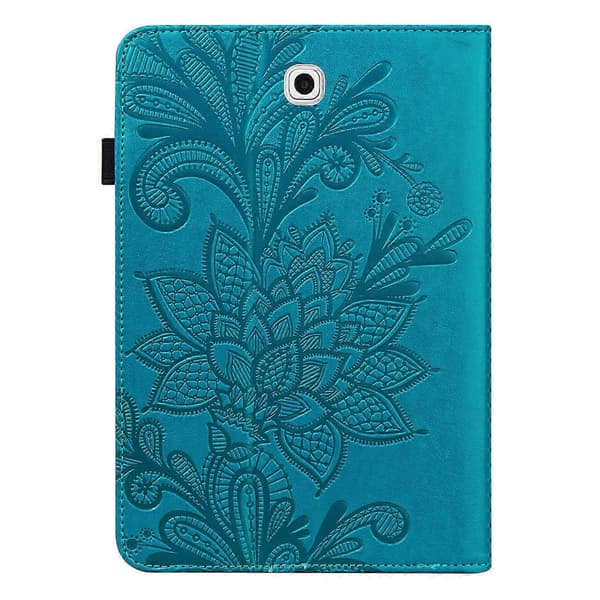 Galaxy Tab S2 9.7 T810 / T815 Läderfodral Blue