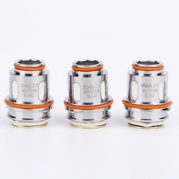 5-pack Z-serie Ersättningsmesh-coil Z1 Ka1 0.4ohm för Geekvape Zeus Coils
