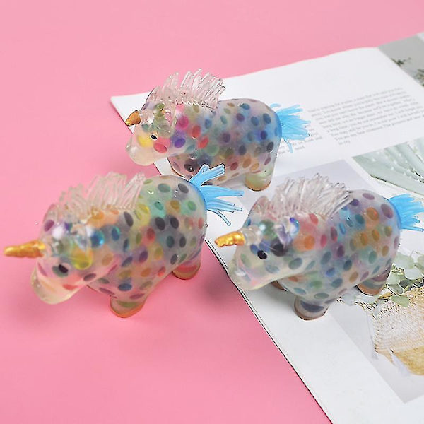 Enhjørning Stressbolde Legetøj Klem Legetøj Stressaflastning Fidget Squishy Stressbold