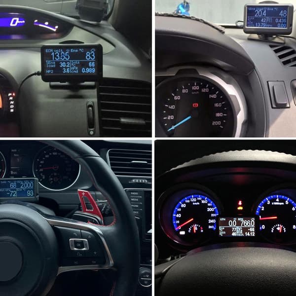 Gen 2 Mini R56 Ultra Gauge EM Plus OBD II, OBD2 Code Scan Tool - UltraGauge v1.4