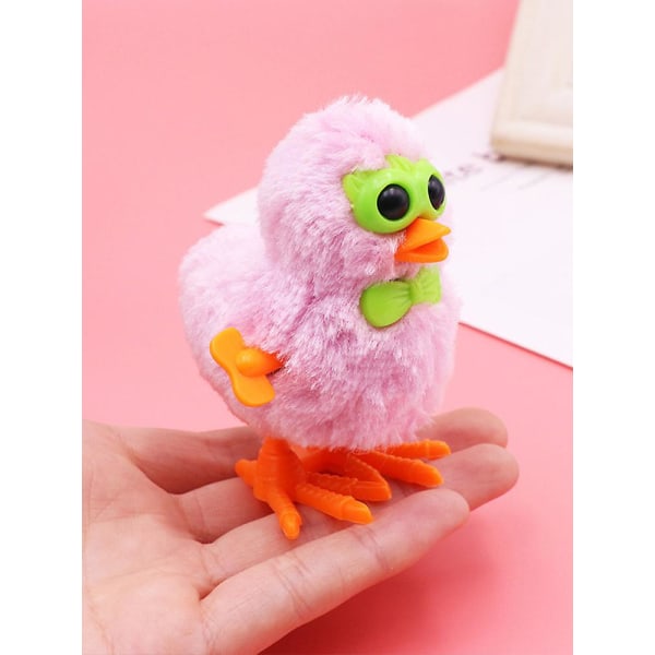Easter Bounce Chick Broken Shell Chicken Flerfarget plast + plysj interaktive leker shape 10