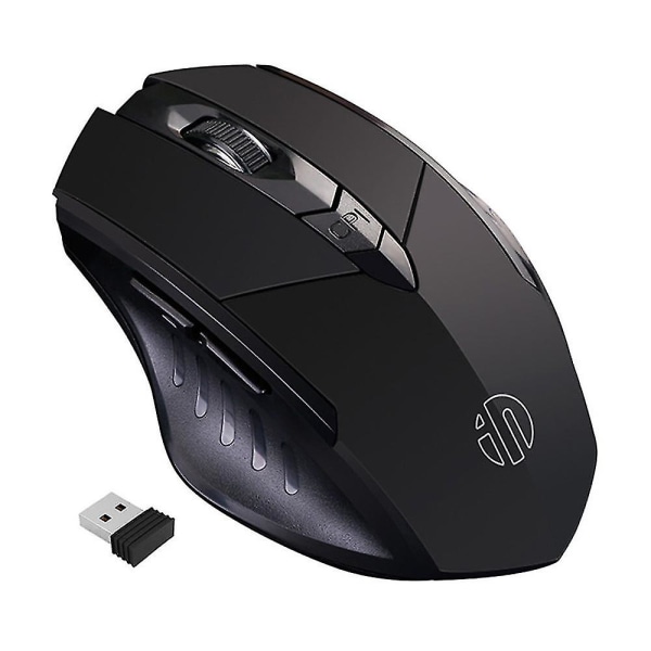 INPHIC PM6 Bluetooth 2.4G USB Trådløs Mus Datamaskin Bærbar PC Stille Oppladbar Ladning Hjem Ga Multicoloured C