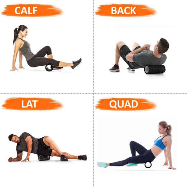 Foam Roller (Svart)