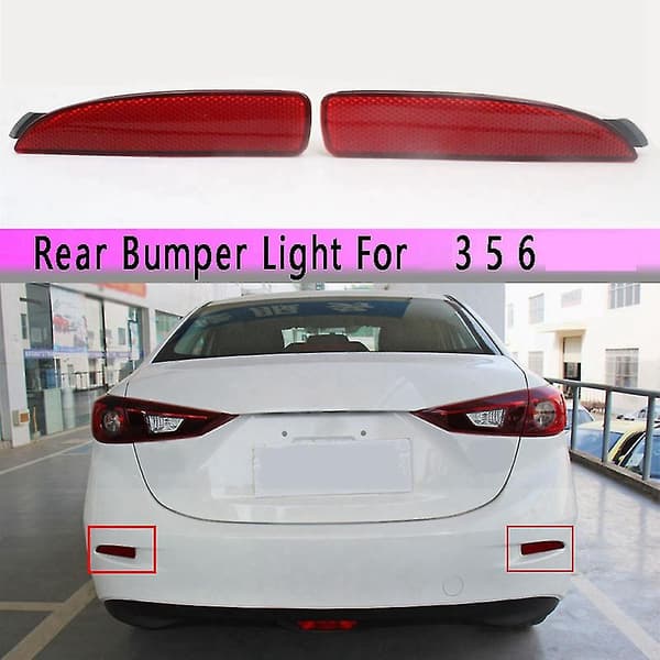 1 Par Baklykt Reflektor for Mazda 3 5 6