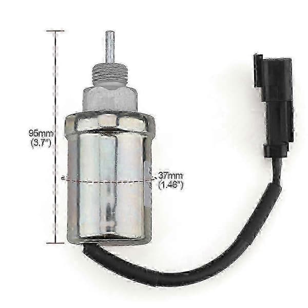 Elektrisk afbrydersolenoid til Perkins 402D 403D 404D 404C 403C 12V