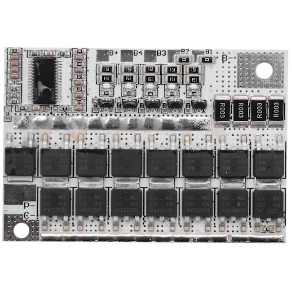 Bms 12v 16,8v 21v 100a Li-ion ternärt litiumbatteriskyddskort med balans Pcm 18650 Bms P