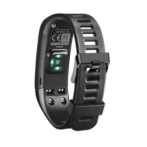 Ny erstatningsrem i blød silikone til Garmin Vivosmart HR
