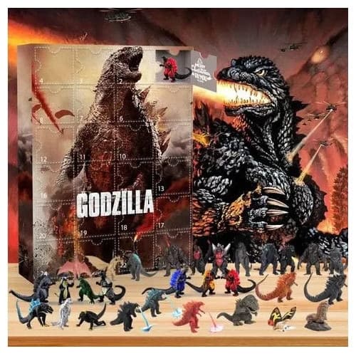 Godzilla adventskalender blind box-leke-WELLNGS