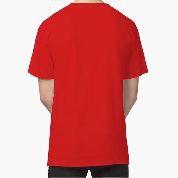 Mornings Suck T-paita red L