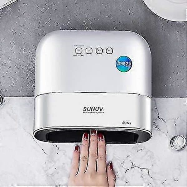 LED Nail Lamp, Sunuv 48w Professional Nail Dryer with Automatic Sensor and LCD Display for Home Use and Nail Salon