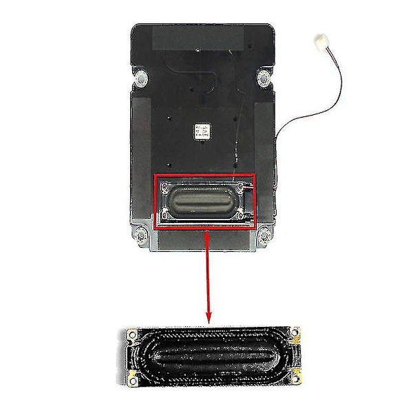 Uusi yhteensopiva Samsung TV -kaiutin Ua46c5000pr Ua32c4000p Bn96-12941c Bn96-13406b 8 ohmia 10 W 100 % testattu 3PCS
