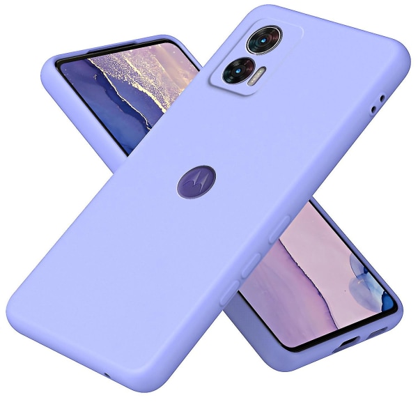 Til Motorola Edge 30 Neo 5g Tpu etui Blødt foring 2,2 mm stødsikkert telefoncover Purple