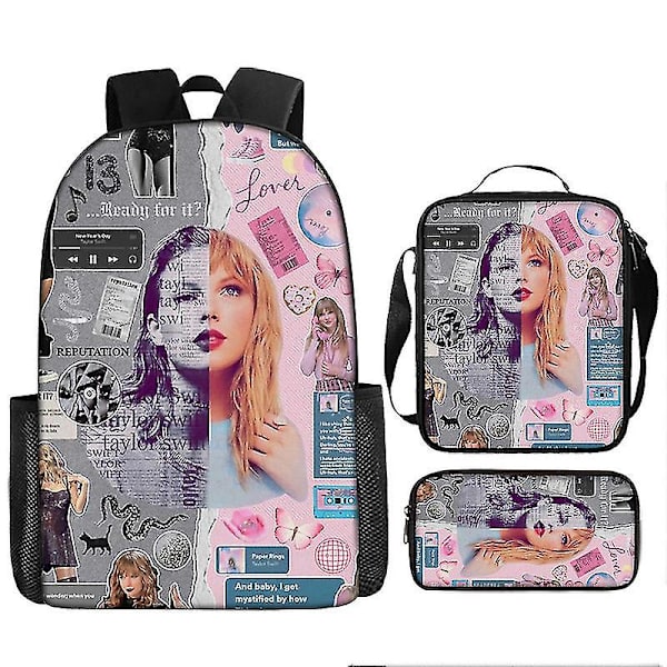 Taylor Swift Rygsæk-sæt til Studerende (3 dele) Style 4