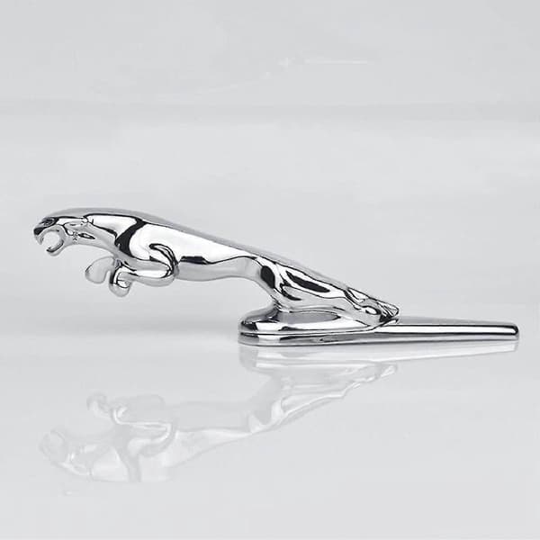 3D Emblem for Jaguar, Dekor til Bilens Panser, Chrome Eagle Badge, Biltilbehør