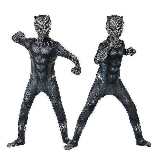 Børns Black Panther Kostume 110cm