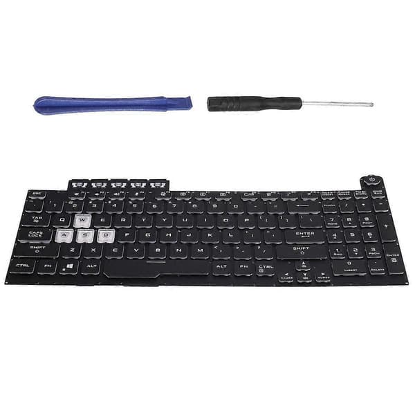 New Replacement Keyboard for TUF Gaming FX506, FX506II, FA506, FX706, FA706 with Backlight