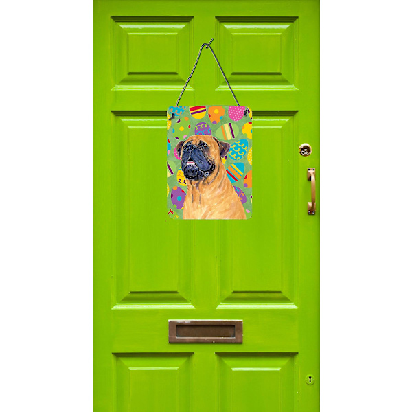20% alennus - Carolines Treasures Ss4865ds1216 Mastiff Easter Eggtravaganza seinä- tai ovikuljetus