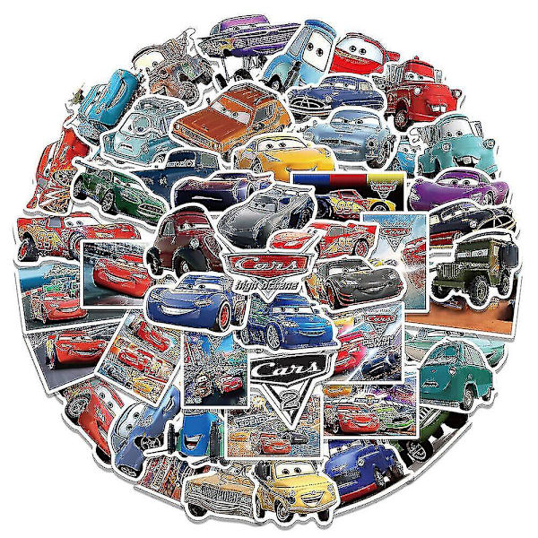 Disney Pixar Cars Mcqueen Täysmittainen 1:55 Valettu Malliauto Leikkikalu Lahja Lapsille [HK] Model 2