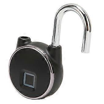 Bluetooth fingeraftrykslås USB-opladning 360 graders genkendelse App Smart Nøglefri Lås til Android til IOS-system ( )