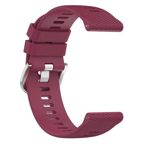 Silikonarmband för Garmin Forerunner 245 Wine Red