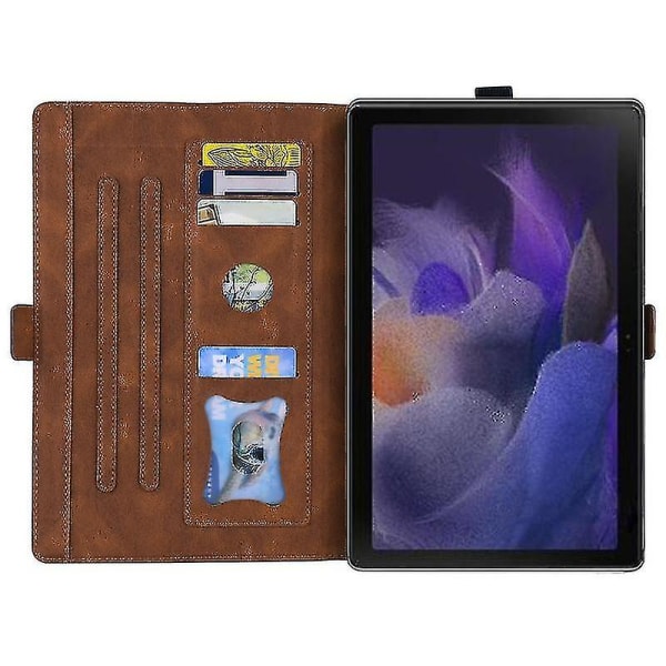Tabletin case Samsung Galaxy Tab A8 10,5 tuumalle 2021 Sm-x200 X205 Brown