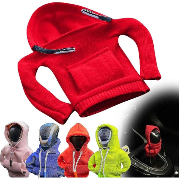 Hoodie Gear Shift Cover, Gear Stick Hoodie, Hoodie Gear Shift Cover, Gear Shift Hoodie, Bil Shifter Hoodie Red